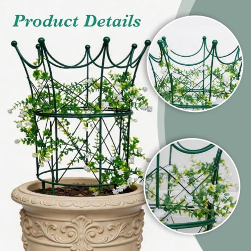 22.9" Peony Cage Sturdy Metal Plant Support for Peonies & Dahlias - Image 3