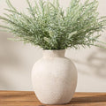 Vanselia Ceramic Flower Vase Home Decor - Farmhouse Table Vases Rustic Vintage Living Room Kitchen Bedroom Decorations for House Book Shelf Office Coffee Desk Dining Fireplace (7.4" Rustic) by VanseliaHome