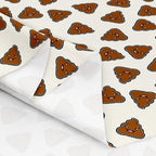 Poop Fabric By The Yard, Funny Cartoon Upholstery Fabric for Chairs, Cute and Humorous Decorative Fabric, DIY Art Gift Indoor Outdoor Fabric, Upholstery and Home Accents, Brown, 5 Yards - Image 6
