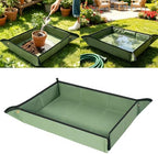 Plant Repotting Mat Green Oxford with Raised, Green - Image 2