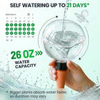 4 Pack 26 oz Extra Large Plant Self Watering Globes to 2 Weeks Watering - Image 2