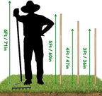 SWANGSA 55 Pack Bamboo Stakes 4 Feet, Garden Stakes for Plants Support, Tomatoes, Beans, Flowers, Climbing Plants, Indoor and Outdoor - Image 6