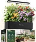 SUNCOZE Hydroponics Growing System, Compact 12 Pods Indoor Garden, Black by SUNCOZE