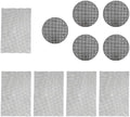 Abaodam 50pcs Round Plant Pot Mesh Drainage Screens for Bonsai Pots by Abaodam