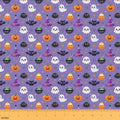 Happy Halloween Fabric by The Yard - Cute Pumpkin Upholstery Fabric, by Erosebridal
