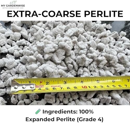 GARDENWISE Perlite for Plants, Extra Coarse Grade 4 Horticultural Perlite, Organic Perlite for Gardening Indoor & Outdoor, Made in USA (30 quarts) - Image 4