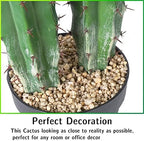 Artificial Cactus Fake Big Cactus 36 Inch Faux Cacti Plants for Home Garden Office Store Decoration - Image 4
