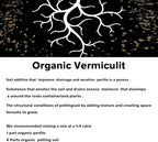 50 QT Professional Grade Horticultural Organic Vermiculite and Perlite (Vermiculite, 50 QT) - Image 3