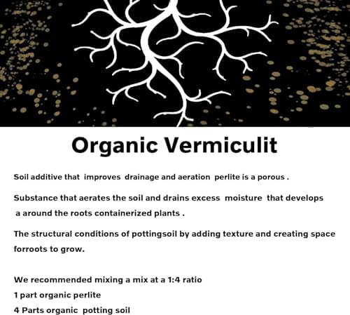 50 QT Professional Grade Horticultural Organic Vermiculite and Perlite (Vermiculite, 50 QT) - Image 3