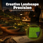 4 Pcs Artificial Green Moss Mat, Realistic Mossy Turf with Mesh Backing, DIY Miniature Decorative Garden Supplies, Landscape Decoration, 39.4 x 39.4 in Sheets for Crafting Projects and Potted Plants - Image 3