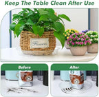 30 Pack 14 Inch Plant Saucer Clear Plant Saucers for Outdoors Plant Drip Trays Extra Large Plant Saucer Dish Plant Pot Saucers Planter Trays for Outdoor Plants Bulk - Image 3