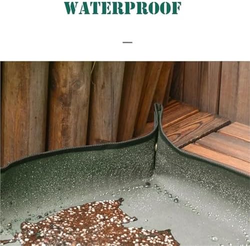 Garden Planting Mat 75×75cm Flower Pot Plant Repotting Reusable Foldable Gardening Transplanting for Indoor Plant Repotting(Green) - Image 5