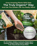 Organic Plant Magic - Truly Organic™ Slow Release Granular Fertilizer: Long-Lasting Plant Food Granules - Indoor & Outdoor Flowers, Vegetable Gardens, Fruit Trees, Shrubs, House Plants (Two 4 lb Bags) - Image 3