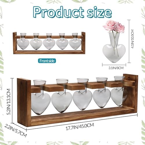 Plant Terrarium Hanging Propagation Stations Gift for Women - Image 3