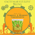 Organic Mechanics Cactus and Succulent Blend Potting Soil, 8 qt (Pack of 2) – Well-Drained Organic Mix – Enhances Plant and Root Growth with Biochar, Rice Hulls, and Worm Castings - Image 4
