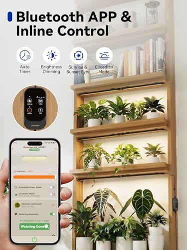 GLOWRIUM Grow Lights for Indoor Plants, LED Grow Light Bar Full Spectrum - Image 2