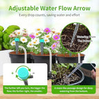 Plant Watering Devices - Dual Pump Automatic System for 20 Pots, 30-Day Smart Timer with USB-C Charging – Ideal for Indoor Gardens & Balconies - Image 3