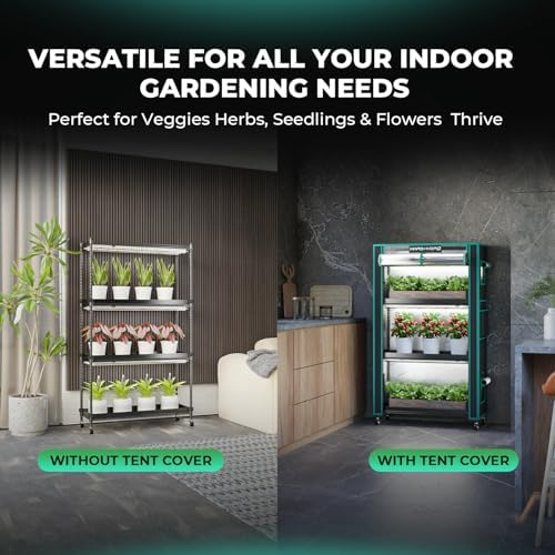 MARS HYDRO 6 Tier Indoor Garden System with 225W Full Spectrum LED Lights - Image 6