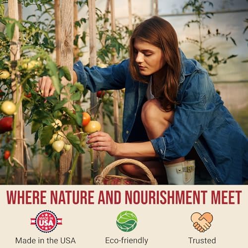 Eden Tomato Organic Enriched Fertilizer | Neem Plant Food 8-5-8 Enriched Formula | for Growing Healthy & Natural Tomatoes (5lbs) - Image 6