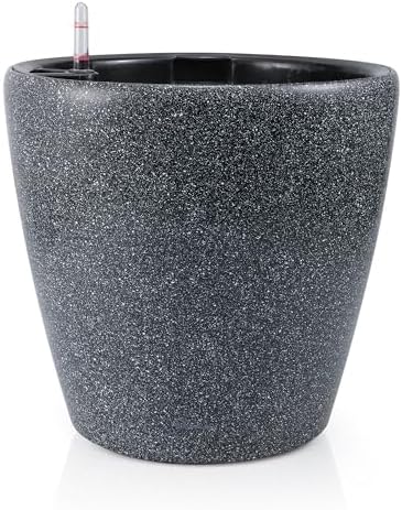 Dexceder 15x14 Self Watering Planter with Wheels (Stone Matte) by Dexceder