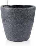 Dexceder 13x12 Self Watering Planter with Wheels (Stone Matte) by Dexceder