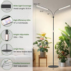 LBW Grow Lights for Indoor Plants, 75" Tall Full Spectrum Plant Grow Light - Image 5