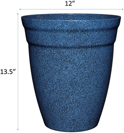 Premiere Collection Planter, Allaire 12", Indigo - Image 4