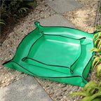 Repotting Mat 1pc Flower Pots Planting Mat Waterproof Transplanting Mats Foldable PE Plant Repotting Mat Gardening Planting Mat 32-100cm(50x50CM) - Image 7