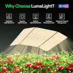 VIVOSUN LumaLight 400W LED Grow Light, Full Spectrum Plant Light - Image 2