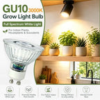 GU10 LED Grow Light Bulb, Dimmable Full Spectrum for Indoor Plants - Image 2