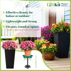 Lift Kit Planter Insert Tall Column Plant Riser Fill Bottom of Tall Flower Pots and Large Plant Containers | Indoor and Outdoor (11-17" Rise, 10" Base, 10" Top) - Image 5
