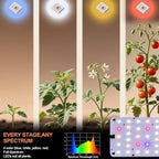Panel Grow Light for Indoor Plants, 20W Ultra-Thin Full Spectrum - Image 4