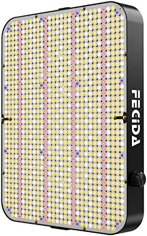 FECiDA Dimmable LED Grow Tent Light for 2x4 3x3 ft Coverage by FECiDAGrowLight