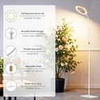 68" Full Spectrum Floor Grow Light with Stand for Tall& Large Indoor Plants - Image 7