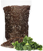 GARDENERA Premium Organic Potting Soil for Leafy Greens - (4 Quart Bag) by Gardenera