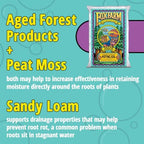 FoxFarm Ocean Forest Potting Soil with 2 Plant Tags, 12qt (4 Pack) - Image 5