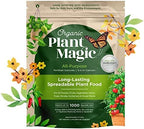 Organic Plant Magic - Truly Organic™ Slow Release Granular Fertilizer : Long-Lasting Plant Food Granules - Indoor & Outdoor Flowers, Vegetable Gardens, Fruit Trees, Shrubs, House Plants [One 4 lb Bag] by OrganicPlantMagic