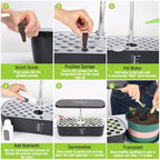 52 Pods Smart Hydroponics Growing System Indoor Herb Garden with Auto Timer - Image 3