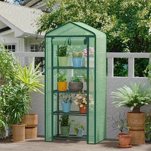 4-Tier Mini Greenhouse for Indoor Outdoor - Image 7