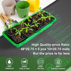 Seedling Heat Mat,20"x20.75" Heat mats for Seed Starting,Waterproof Plant Heating Mat Heating Pad for Seed Germination,Hydroponic Heating Pad Seed Starter - Image 2