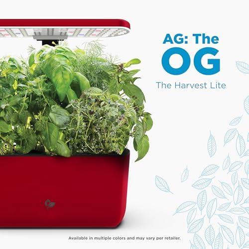 AeroGarden Harvest Lite, Cherry Red - Image 2