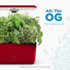 AeroGarden Harvest Lite, Cherry Red - Image 2