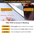 Window Privacy Film One Way Window Tint for Home & Office, 29.5" * 157.4 " - Image 7