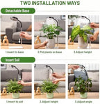 2-Pack Grow Light with Fan,Artificial Sunlight with Gentle Breeze - Image 4