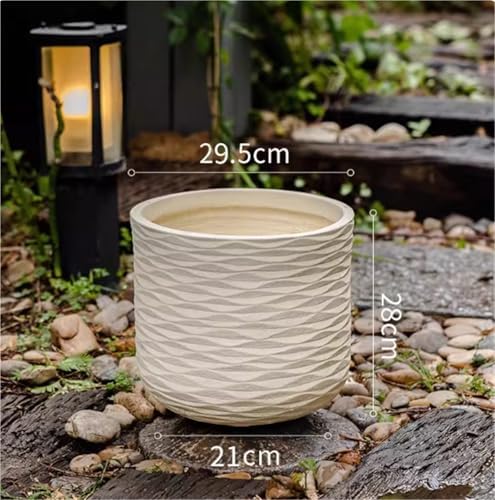 Planter Large Terracotta Plant Pot for Living Room Floor Plants: A Luxurious, High-End Ceramic Garden(Medium) - Image 2