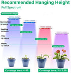 TATU 1000w LED Grow Light for Indoor Plants, Full Spectrum Plant Light - Image 3