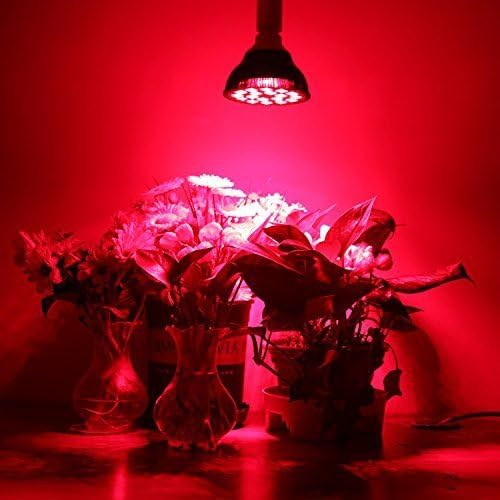 660nm Red Light Bulb, 18W (36W Equivalent) LED Grow Light for Indoor Plants Flowering Bloom and Fruiting, Grow Spectrum Enhancement - Image 7
