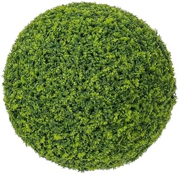 Vickerman Everyday 15" Artificial Mini Leaf Ball UV Resistant - Faux Indoor Outdoor Plant Ball - Greenery for Home Or Office Decor - Maintenance Free by Unknown
