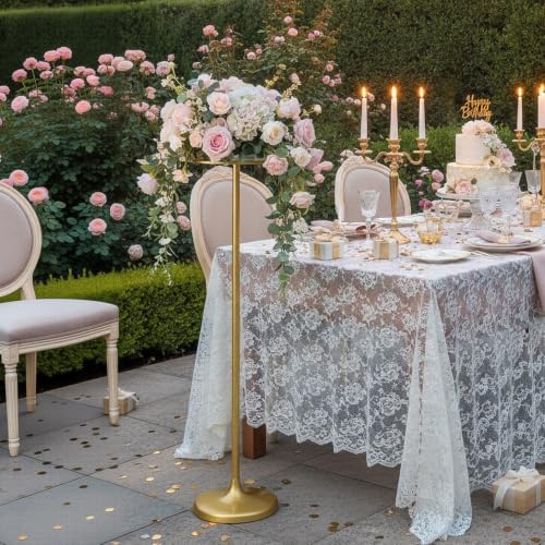 10pcs Tall Gold Metal Wedding Flower Stand, 39" Vases Centerpieces - Image 6