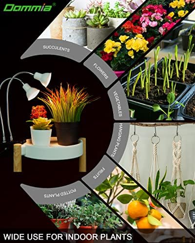 Clip on Plant Light & 12W Grow Light Panel Bundle - Image 6